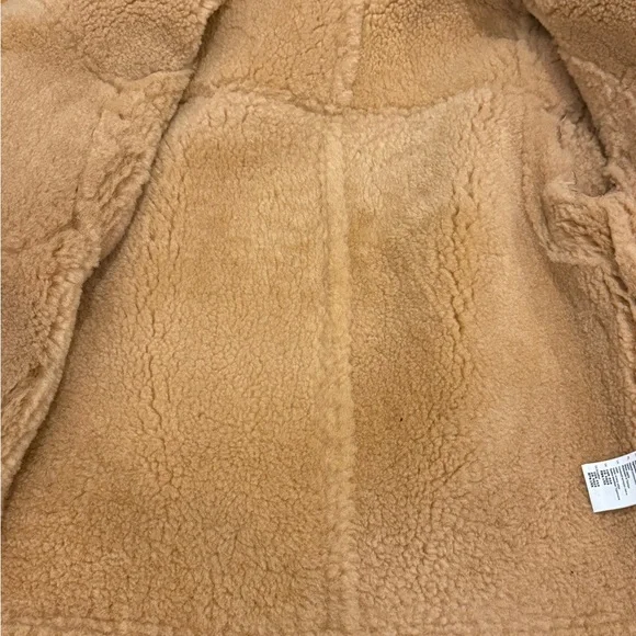 Sandro Chicago Leather and Shearling Jacket
